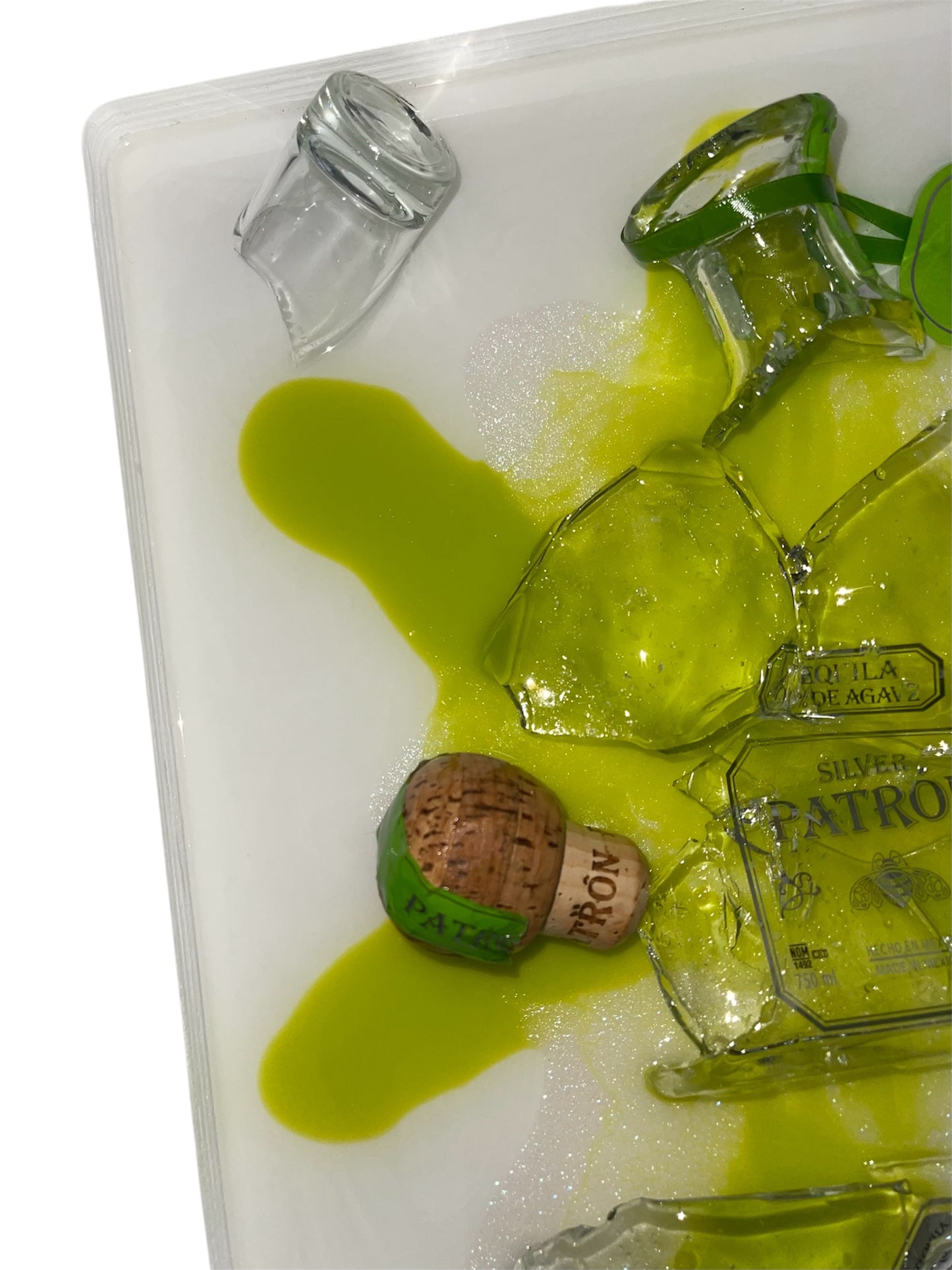 Patron Resin Smash Art