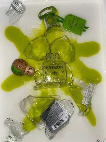 Patron Resin Smash Art