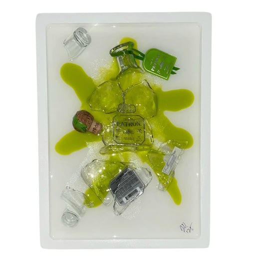 Patron Resin Smash Art