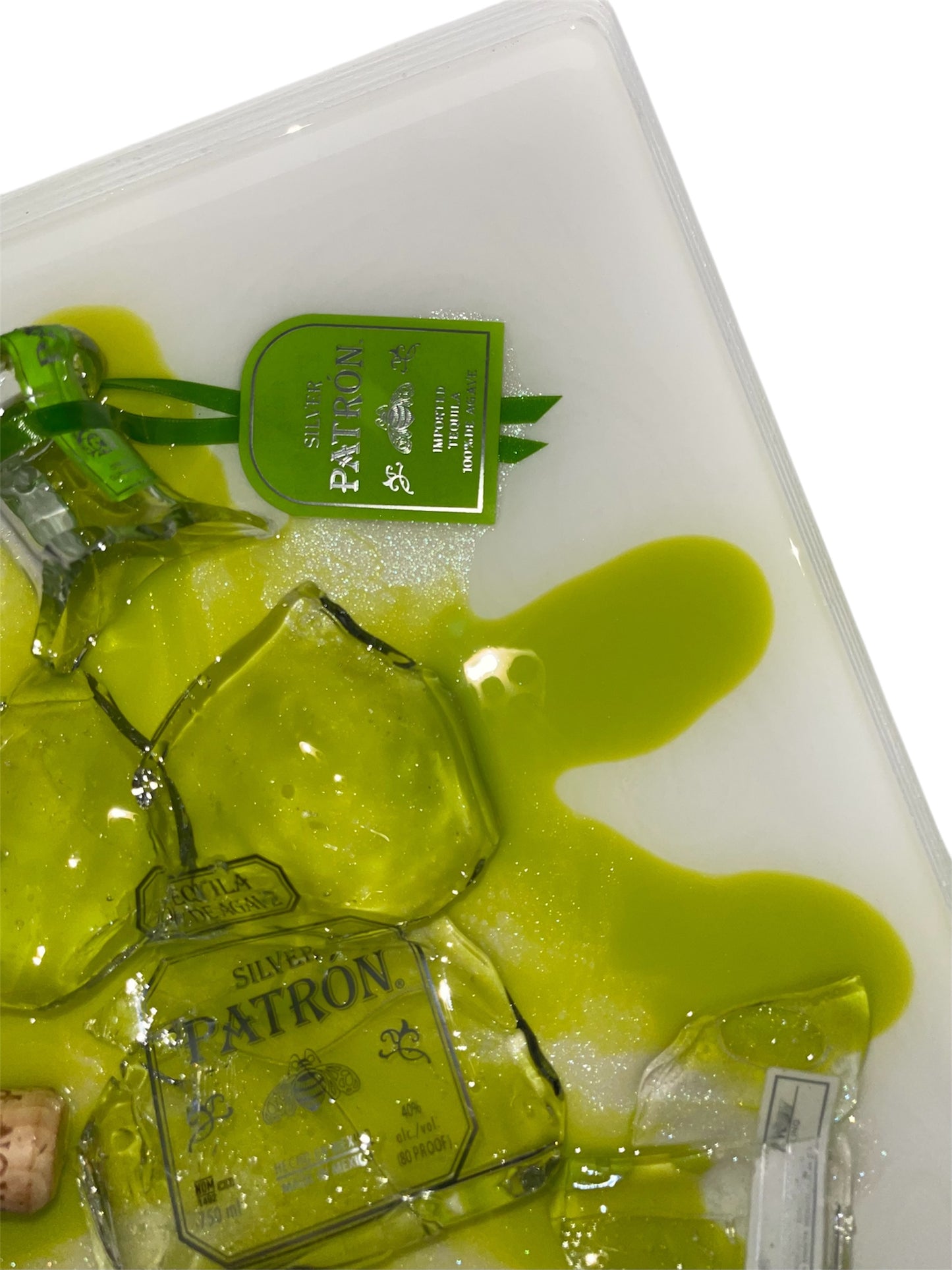 Patron Resin Smash Art