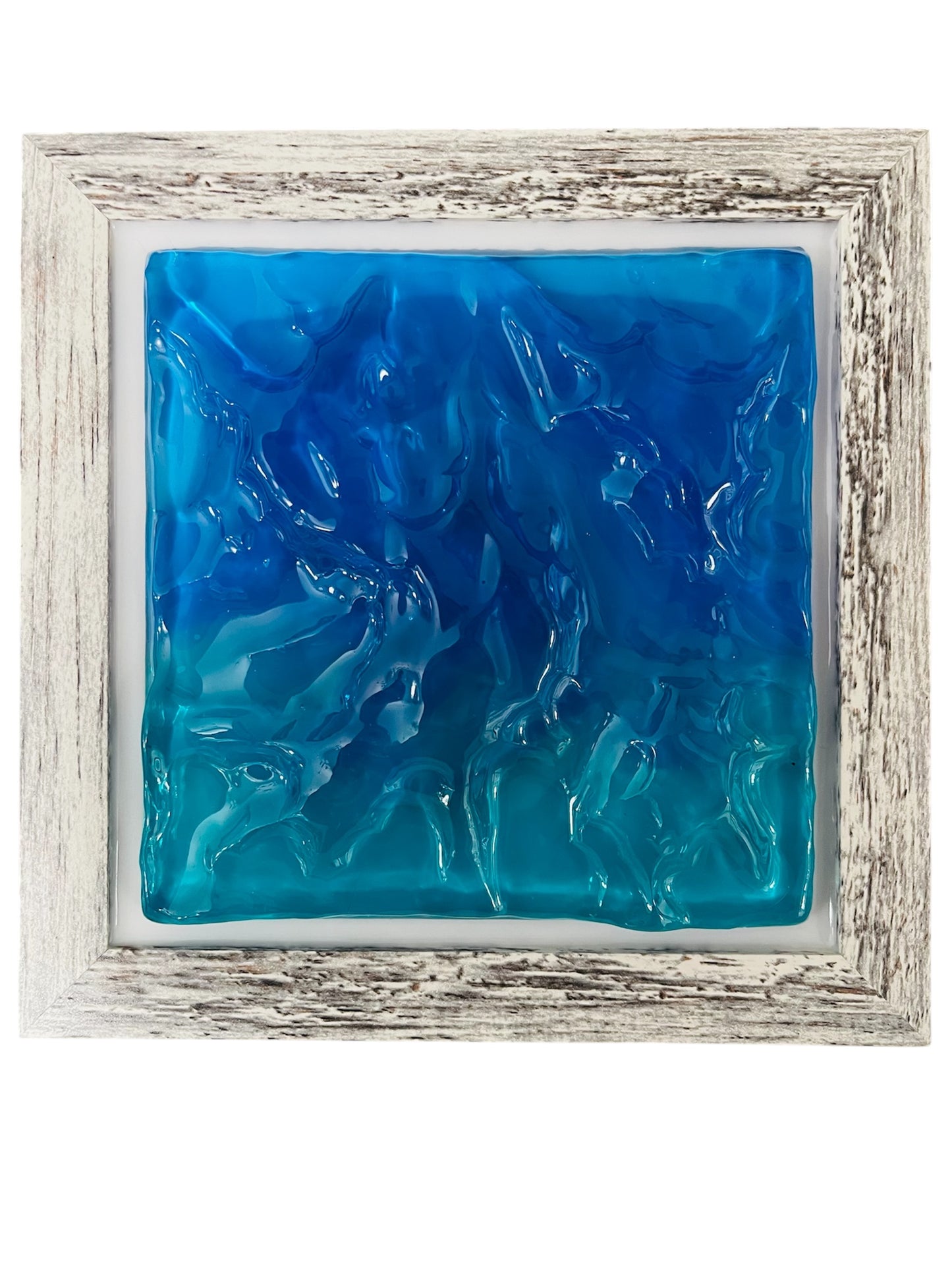 6”x6” Framed Resin Art